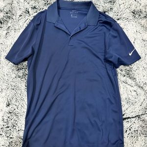 Nike navy blue polo